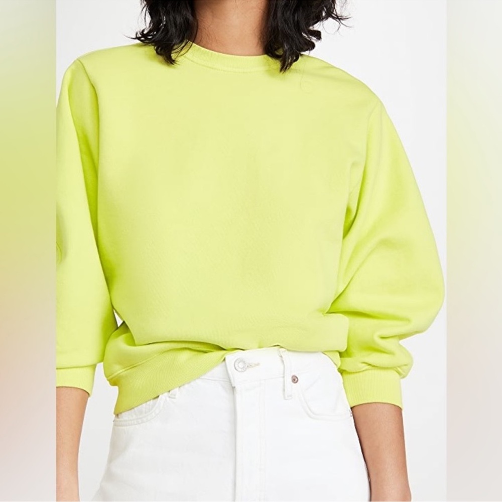 Lime Green Crewneck Sweatshirt